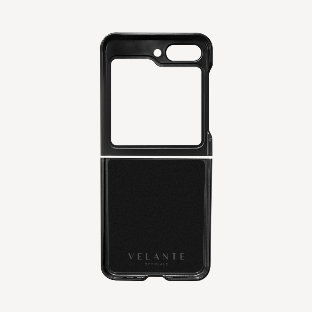 Husa Telefon Samsung Z Flip 5, Piele Vitel, Textura Crocodil
