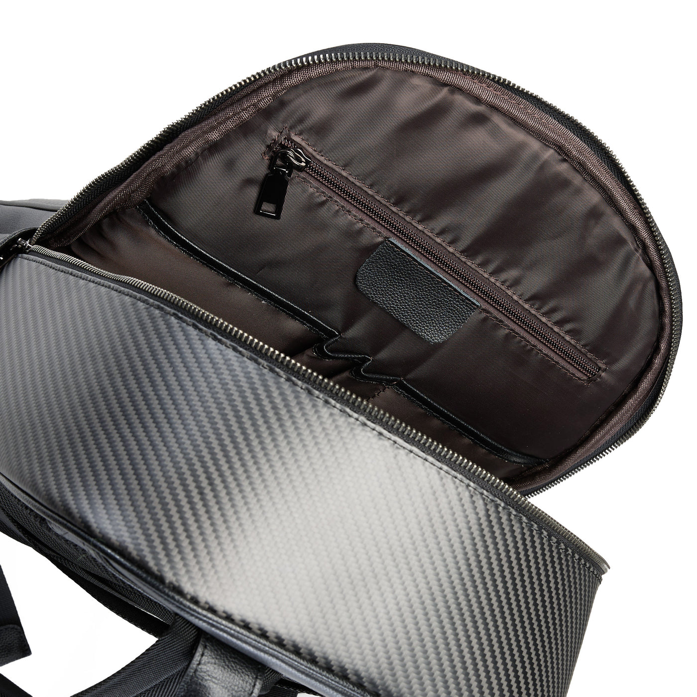 Rucsac, Fibra de Carbon, Piele Vitel