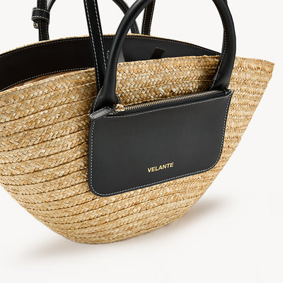 Geanta Pannier, Paie Naturale si Piele Vitel