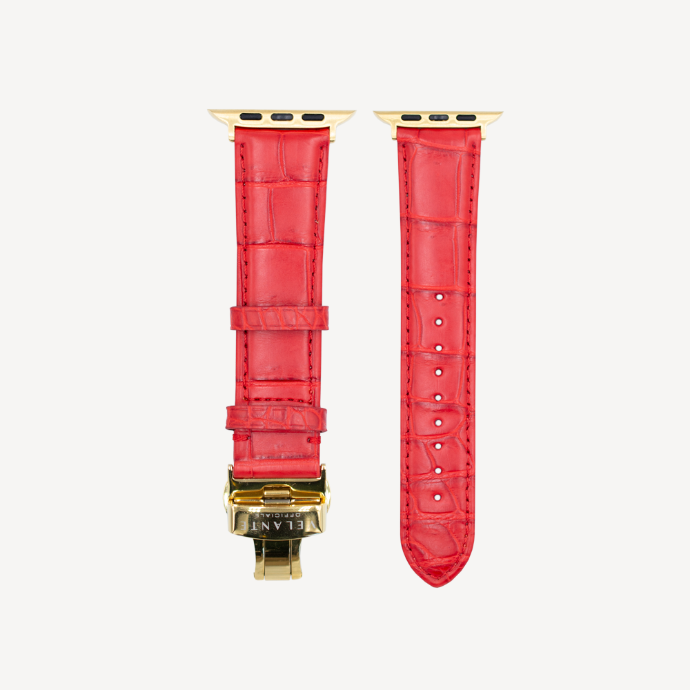 Curea Apple Watch, Piele Crocodil