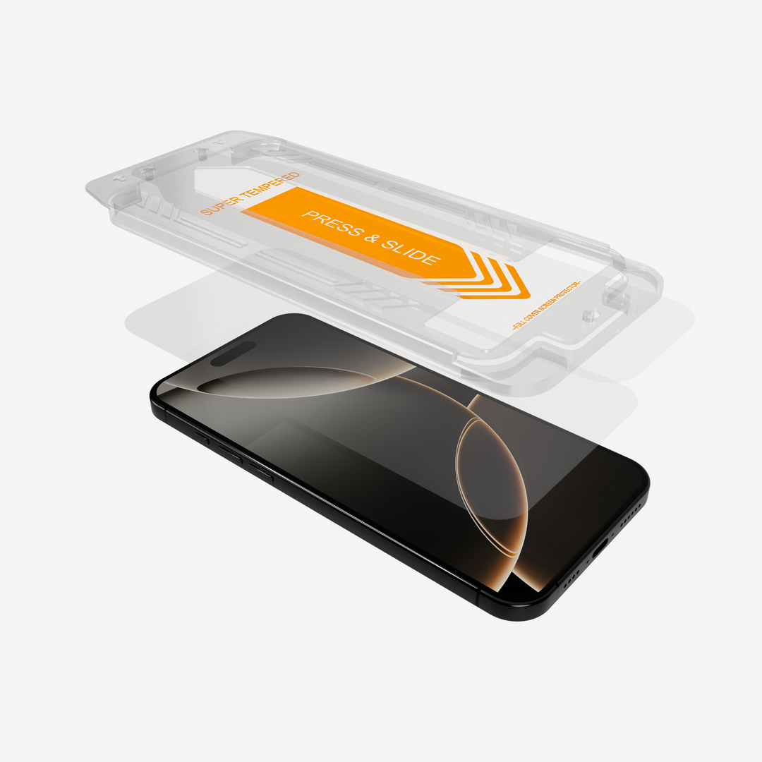 FOLIE PROTECTIE CU KIT APLICARE, IPHONE 16 PLUS