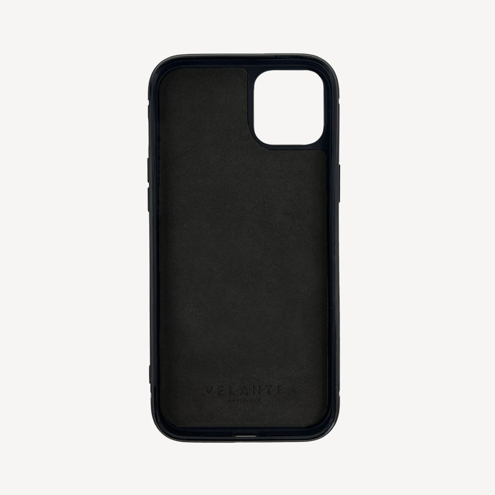 Husa Telefon iPhone 15, Piele Vitel, Textura Aligator