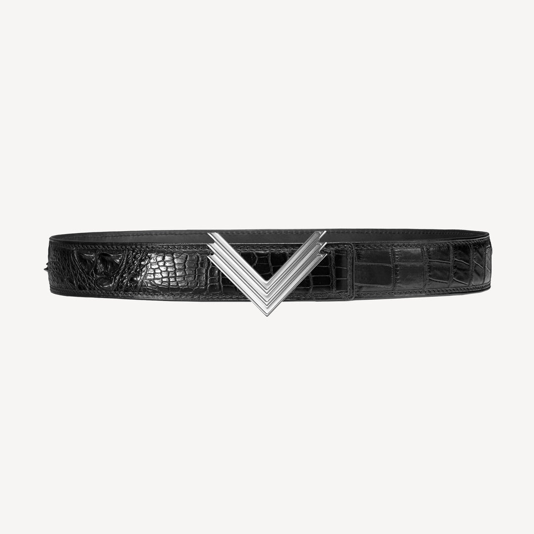 Curea 30mm, Piele Crocodil