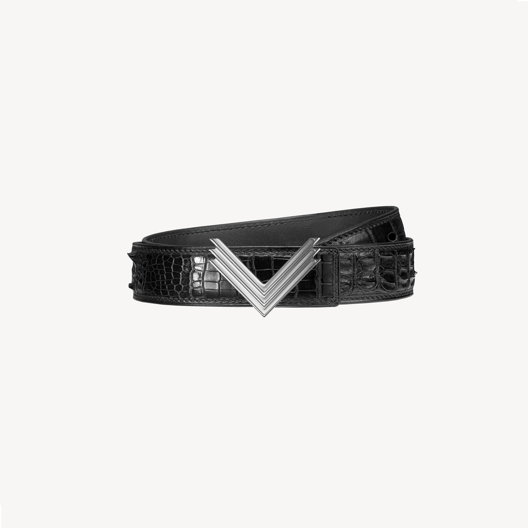 Curea 30mm, Piele Crocodil