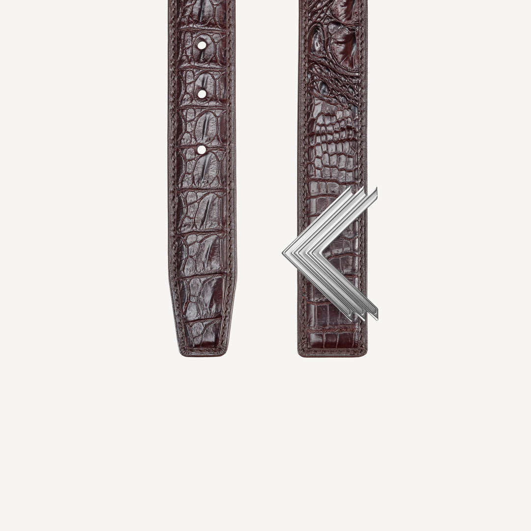 Curea 30mm, Piele Crocodil
