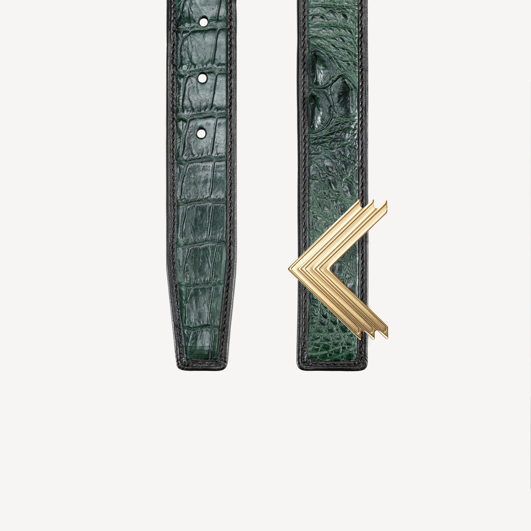 Curea 35mm, Piele Crocodil